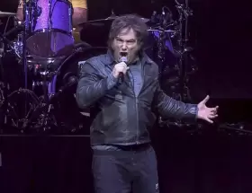 Javier Milei en el show que brind� el en Movistar Arena durante 2025.