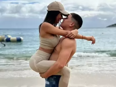 Daniela Celis y Thiago Medina