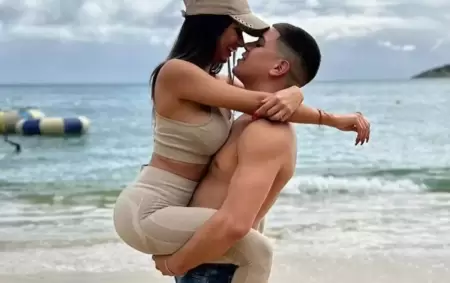 Daniela Celis y Thiago Medina