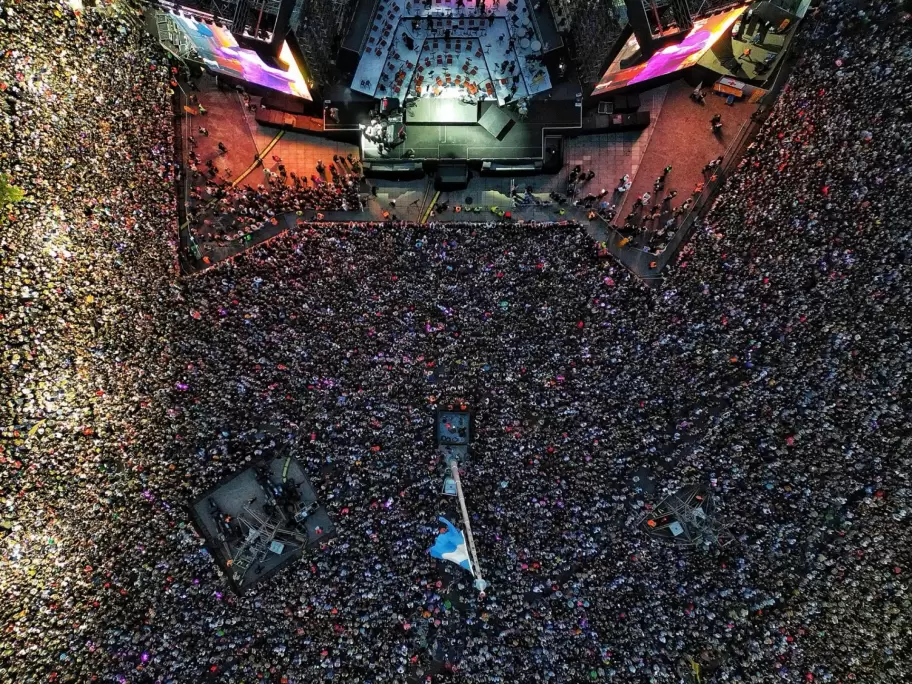 El Monumento a la Bandera fue el epicentro de una multitudinaria fiesta