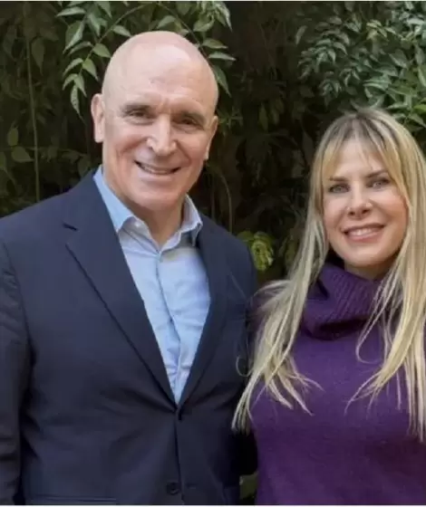 Jos Luis Espert y Karen Reichardt