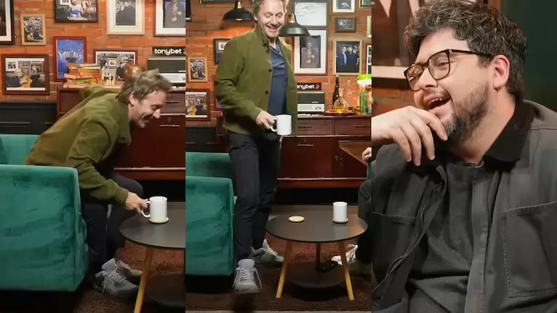 El chiste de Vicua ante la pregunta del entrevistador chileno