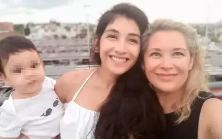 Luna, su mam y su hijo