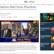 The Wall Street Journal le marc el camino a Milei: respaldo con condiciones y un fuerte reclamo por la dolarizacin que no va a llegar