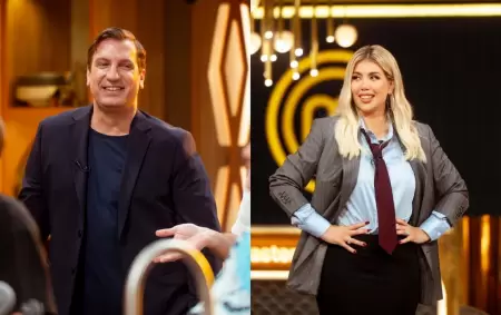 Maxi Lpez y Wanda Nara en MasterChef