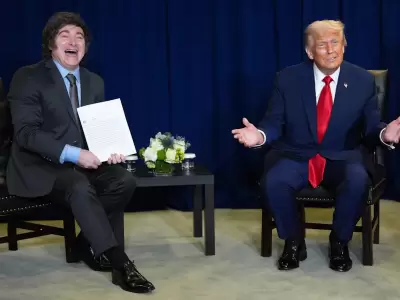 Javier Milei y Donald Trump