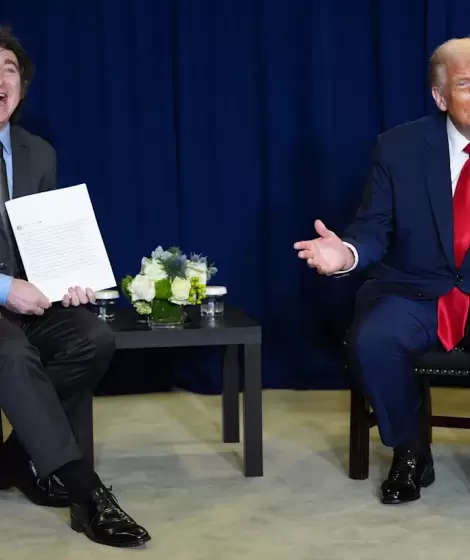 Javier Milei y Donald Trump