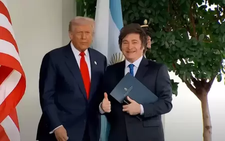 Donald Trump y Javier Milei