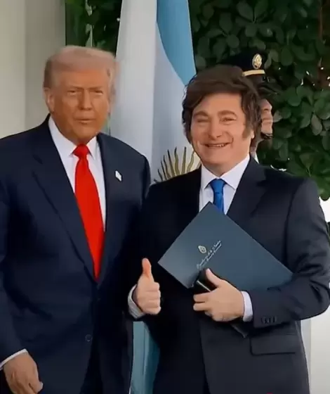 Donald Trump y Javier Milei