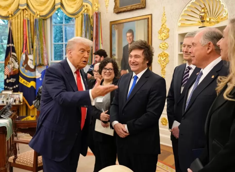 El encuentro de Javier Milei con Donald Trump en la Casa Blanca