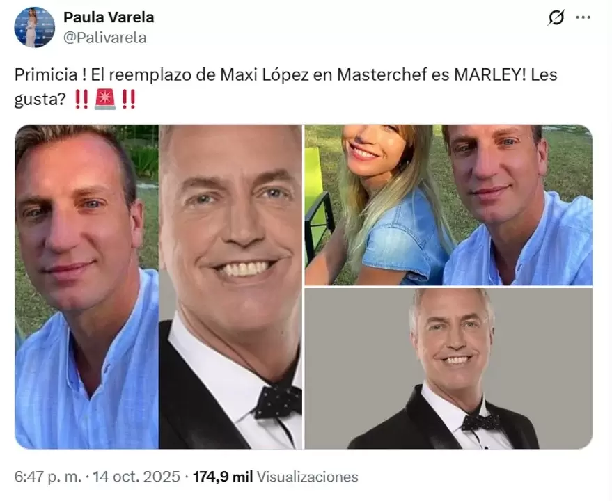 ¿Marley reemplazará a Maxi López?