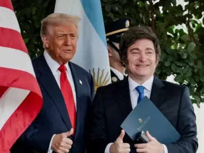 Trump y Milei en la Casa Blanca