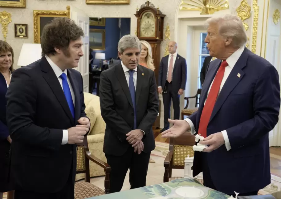 Trump y Milei en la Casa Blanca
