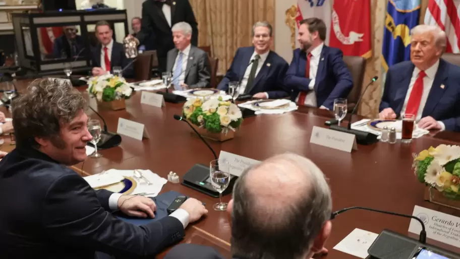 Trump y Milei en la Casa Blanca