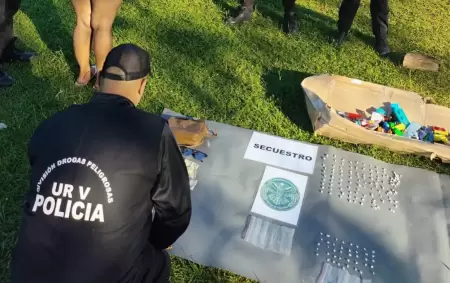 Incautaron cocana para el narcomenudeo en juguetes