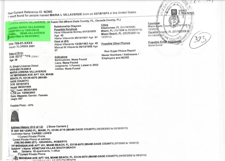 María Lorena Villaverde enfrenta un pasado plagado de delitos