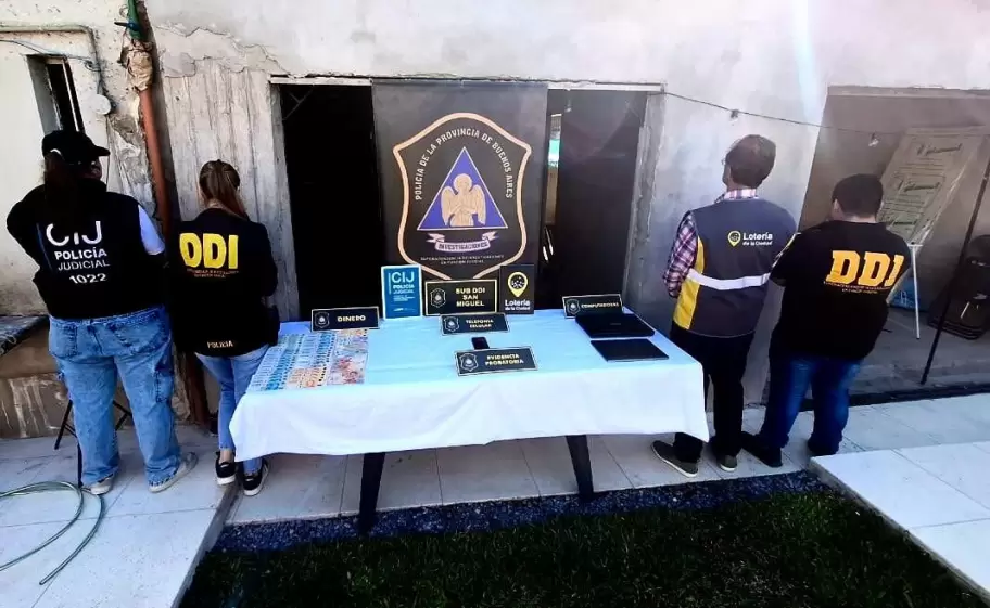 Allanaron la casa de Joel Ojeda: se encontr dinero en efectivo y varias computadoras