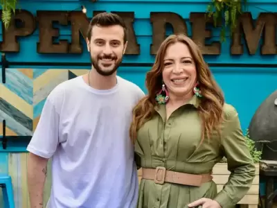 Diego Leuco y Lizy Tagliani, al frente de La Pea de Morfi.