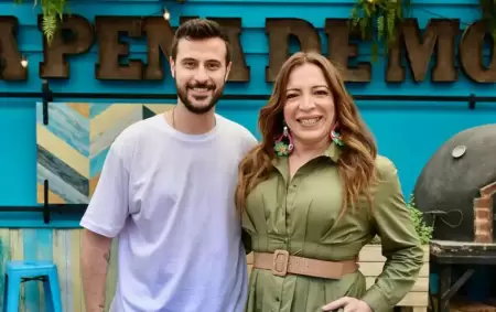 Diego Leuco y Lizy Tagliani, al frente de La Pea de Morfi.