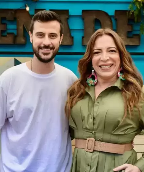 Diego Leuco y Lizy Tagliani, al frente de La Pea de Morfi.