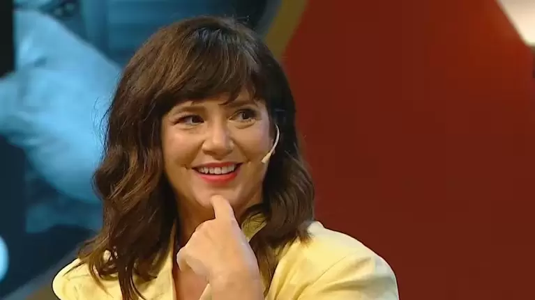 Griselda Siciliani se anim al cuestionario de Mario Pergolini