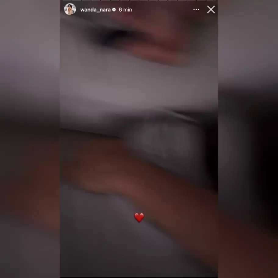 El delantero cuestionó la presencia del actual novio de Wanda, Martín Migueles, en videos difundidos en redes.