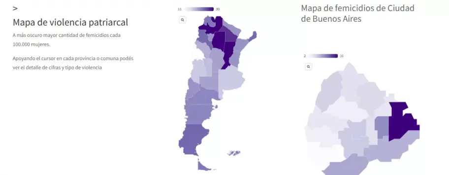 El 14% de las vctimas denunciaron a su agresor, el 73% fue cometido por una ex pareja o familiar y el 70% de las mujeres fueron asesinadas en su casa