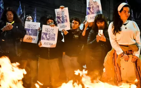 Marcha por las muertes de Brenda del Castillo (20), Morena Verdi (20) y Lara Gutirrez (15)
