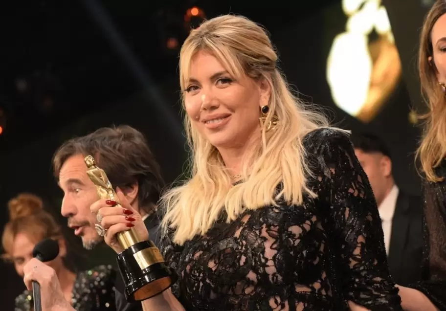 Wanda Nara reclam el Martn Fierro de Oro a Luis Ventura