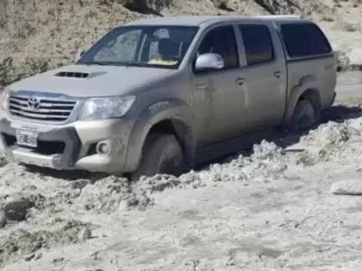 Su camioneta fue encontrada en Rocas Coloradas, sin seales de violencia ni robo.