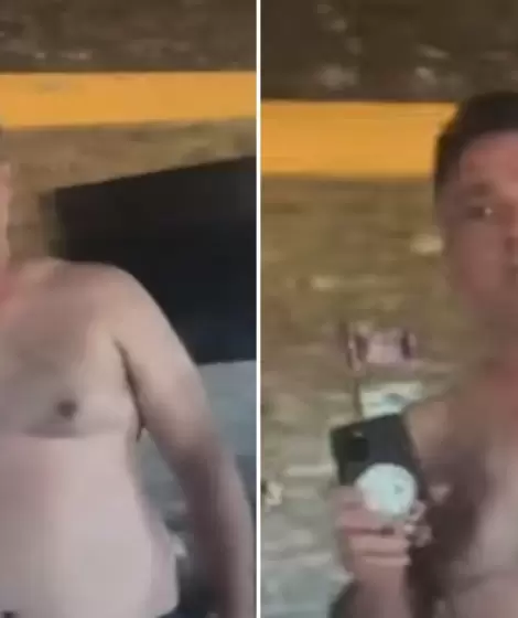 Ignacio "Nacho" Contreras en el viral previo a la agresin a su pareja de 24 aos.