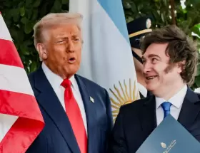 Donald Trump y Javier Milei