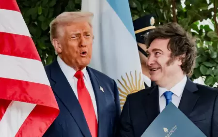 Donald Trump y Javier Milei