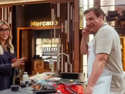 Wanda Nara y Maxi Lpez en Masterchef