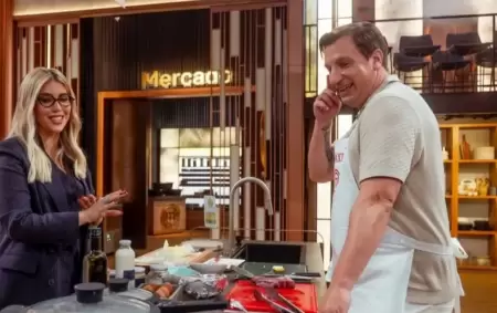Wanda Nara y Maxi Lpez en Masterchef
