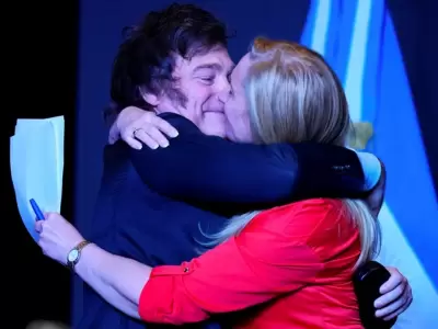 Javier y Karina Milei