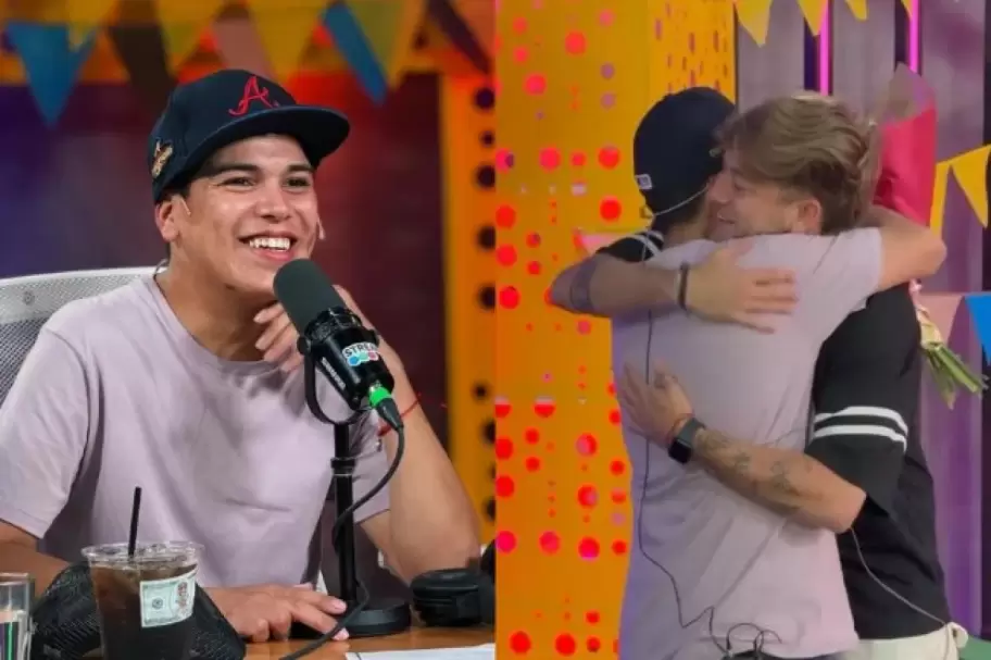 Thiago Medina sorprendió a Nacho Castañares en vivo.