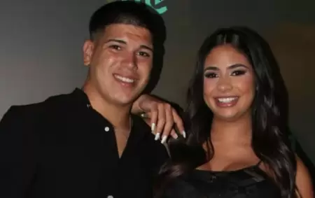 Thiago Medina y Daniela Celis