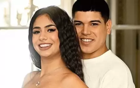 Thiago Medina y Daniela Celis