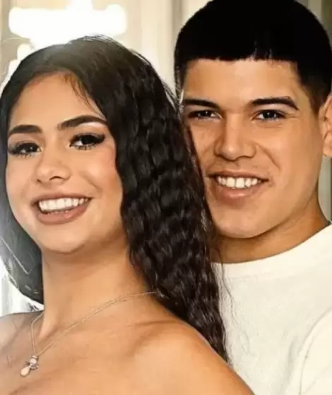 Thiago Medina y Daniela Celis