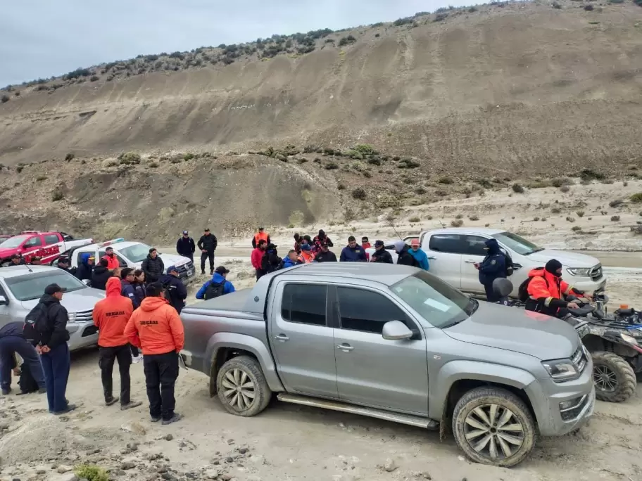 Búsqueda desesperada de los jubilados en Chubut