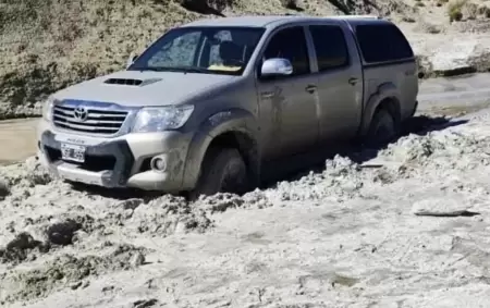 Esta es la camioneta que encontraron