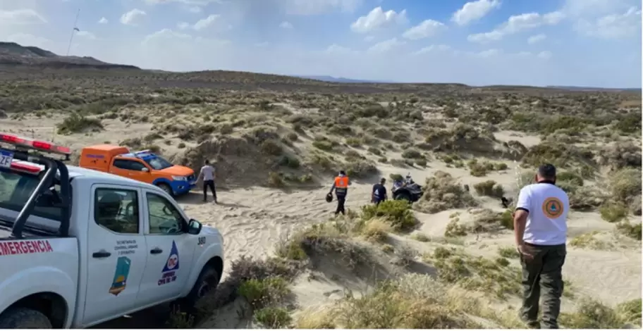 Búsqueda desesperada de los jubilados en Chubut