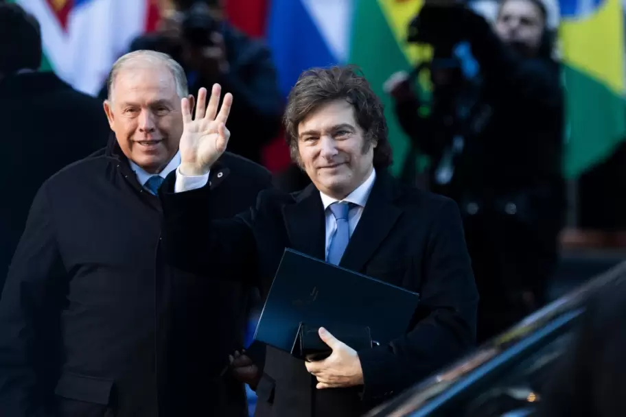 Gerardo Werthein y Javier Milei