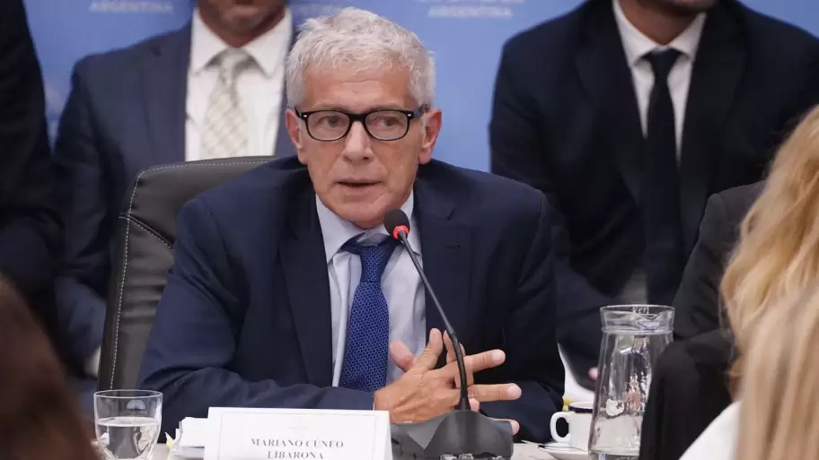 Cúneo Libarona se va del gobierno de Milei