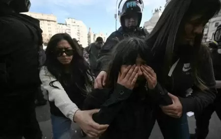 Fabrizia, la nena agredida por el efectivo