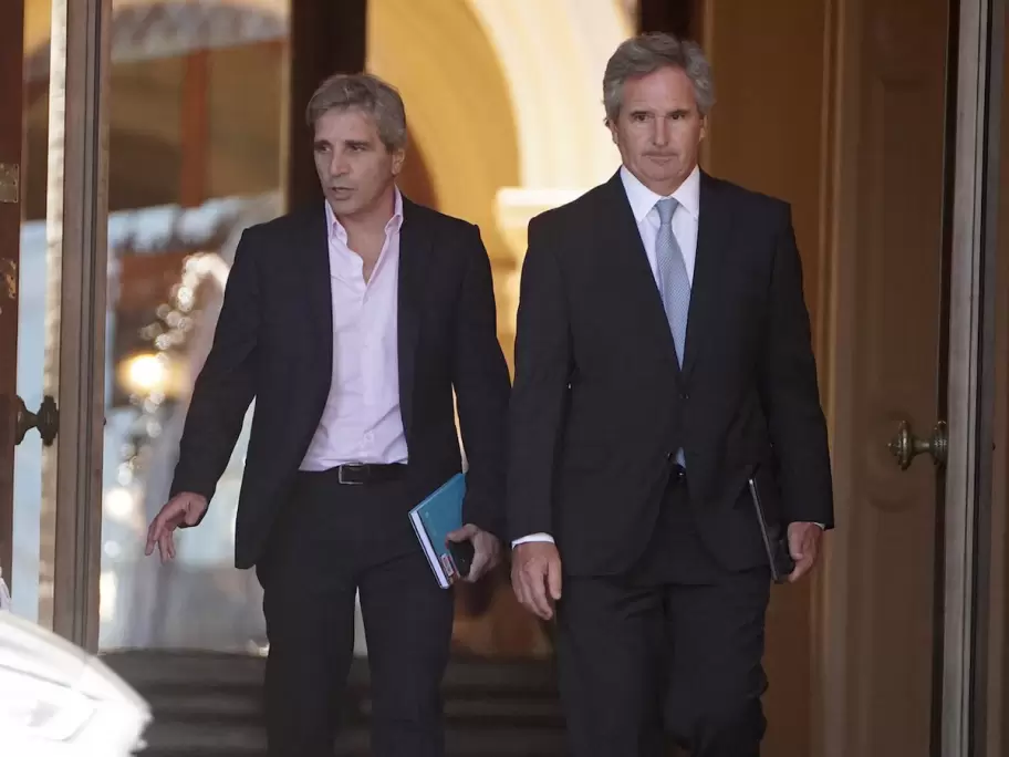 Pablo Quirno y Luis Caputo