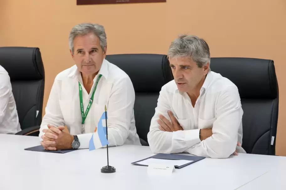 Pablo Quirno y Luis Caputo