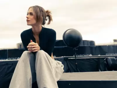 Tini Stoessel en los ensayos de Futttura