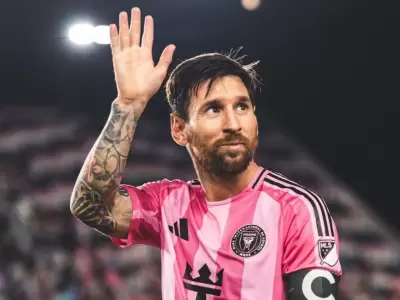 Messi con la camiseta del Inter de Miami